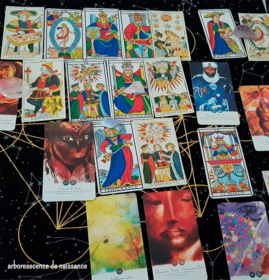 Un tirage à partir de votre date de naissance et du tarot de marseille